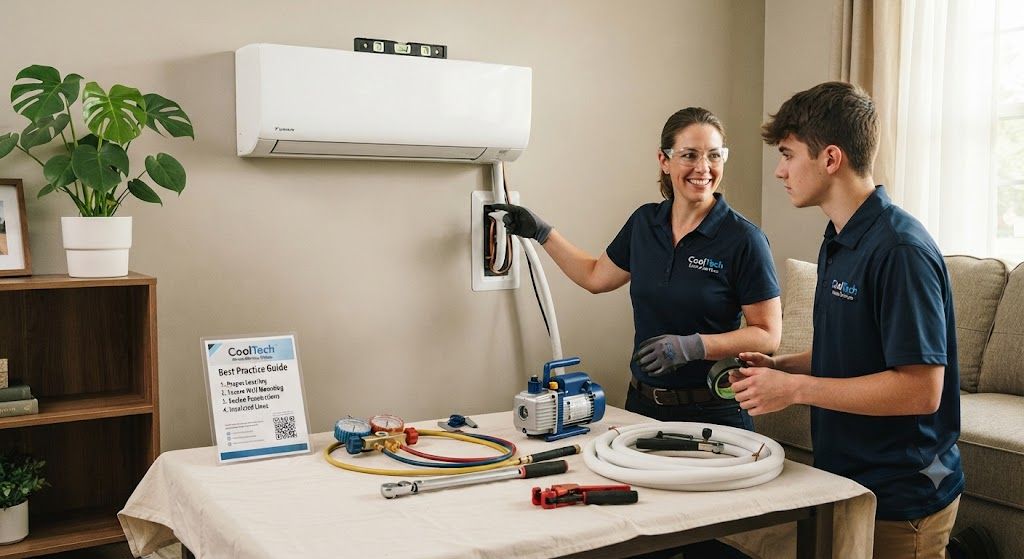 Air conditioning installation guidelines