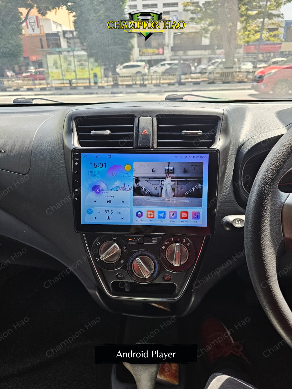 AXIA 10.1'' ANDROID MULTIMEDIA PLAYER & REVERSE CAMERA