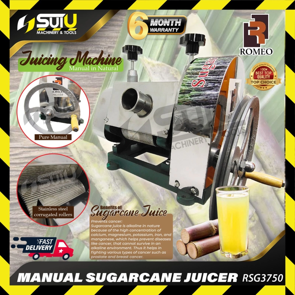 ROMEO RSG3750 Manual Sugarcane Juicer