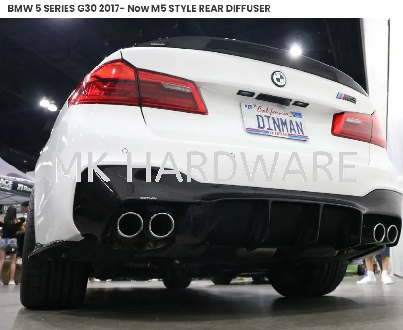 BMW 5 SERIES G30 2017- Now M5 STYLE REAR DIFFUSER