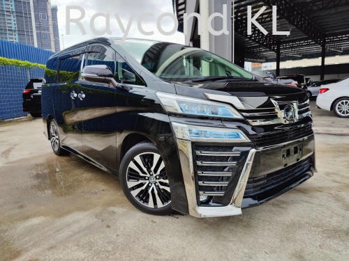 2018 TOYOTA VELLFIRE 2.5 ZG (7981)