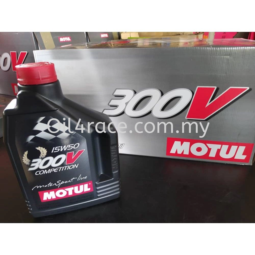 MOTUL 300V (2L) 100% Synthetic 5W30 5W40 10W40 15W50 - Double Ester  Technology Engine Oil \ Lubricants Motul Fully Synthetic Kuala Lumpur (KL),  Selangor, Kajang, Malaysia Car Engine Oil, Vehicle Lubricant