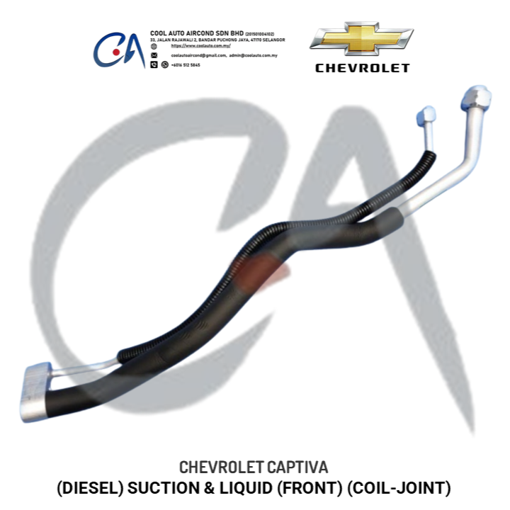 CHEVROLET CAPTIVA (DIESEL) SUCTION & LIQUID (FRONT) (COIL-JOINT)