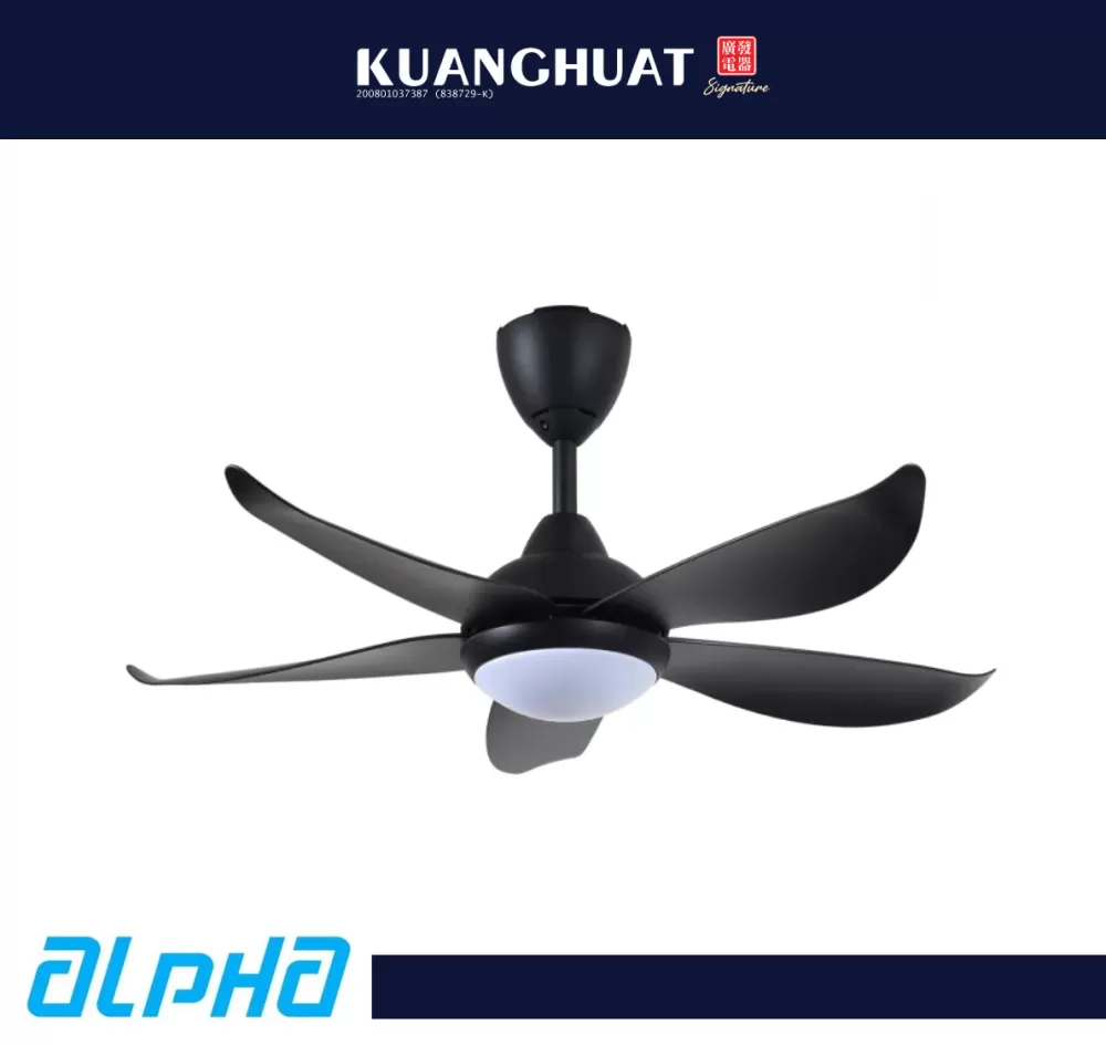 [PRE-ORDER 7 DAYS] ALPHA 40" VANNUS Series Ceiling Fan LUNA-5B/40 LED