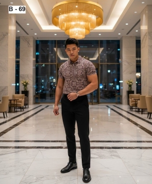 Custom Batik Sublimation T-Shirt