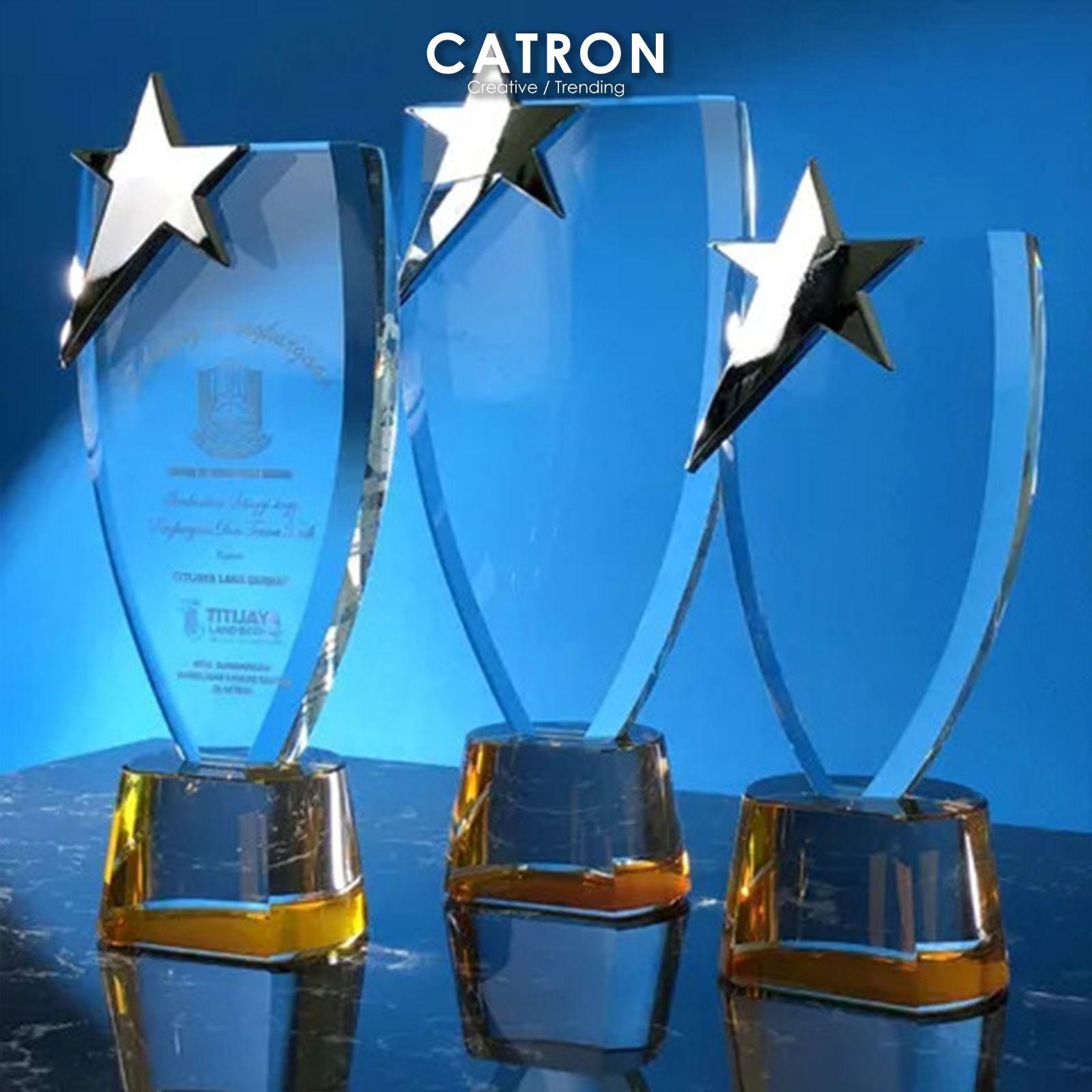 9315 - CRYSTAL TROPHY