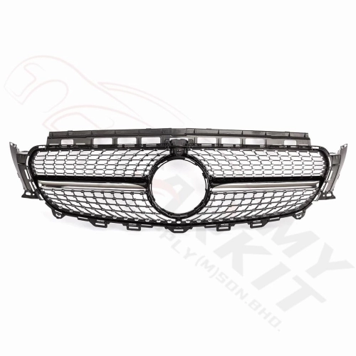 MERCEDES BENZ E CLASS W213 DIAMOND GRILLE BLACK CHROME