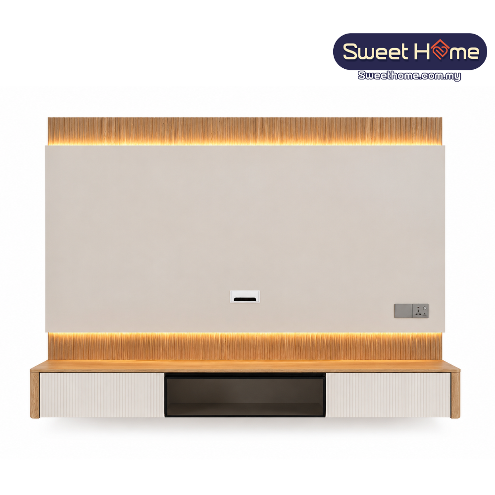 MAISON Premium Wall TV Cabinet ( MS - 1401 ) - MAISON Signature Series