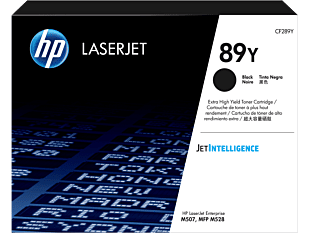 HP 89Y Extra High Yield Black Original LaserJet Toner Cartridge CF289Y