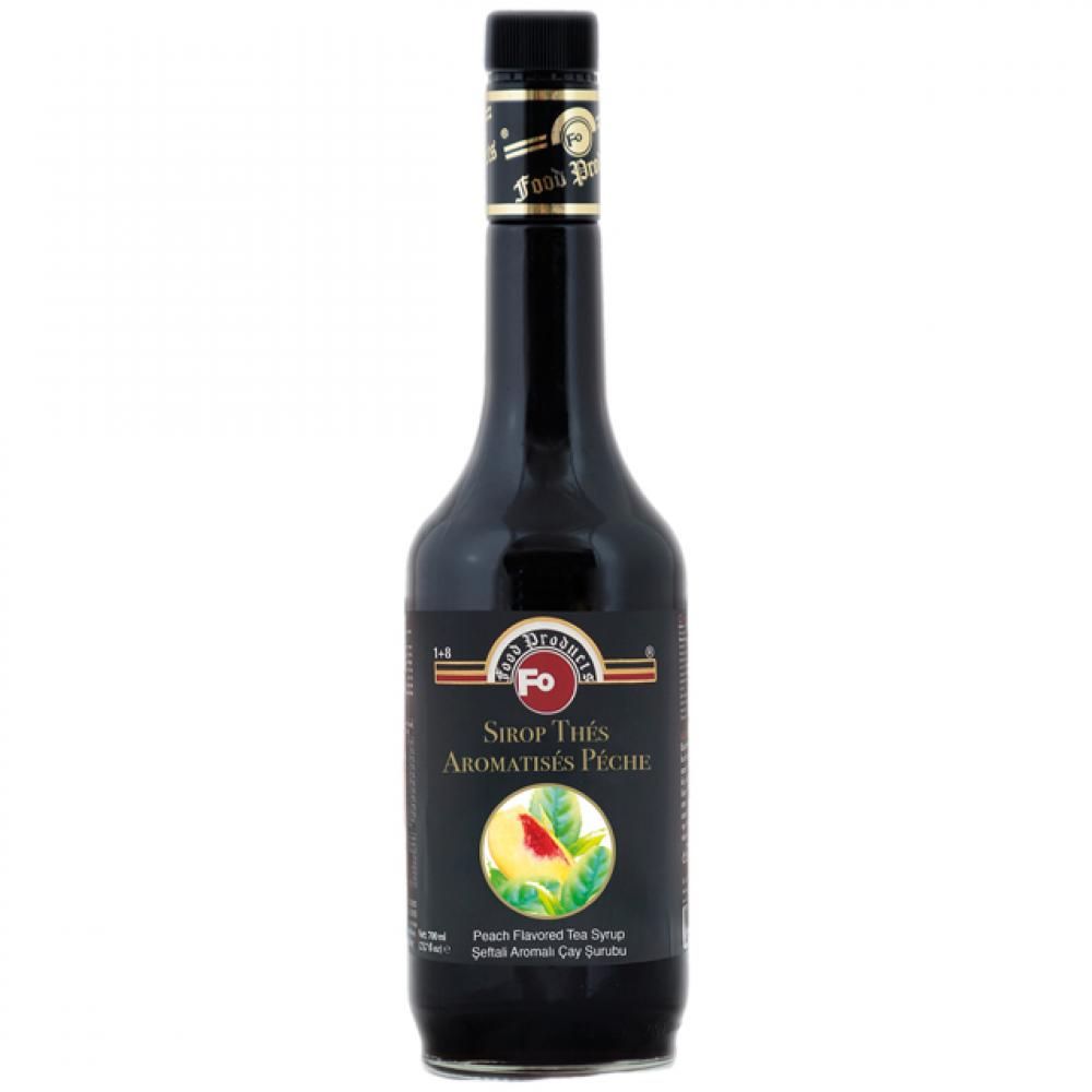 FO FLAVORED SYRUP PEACH TEA 700ML