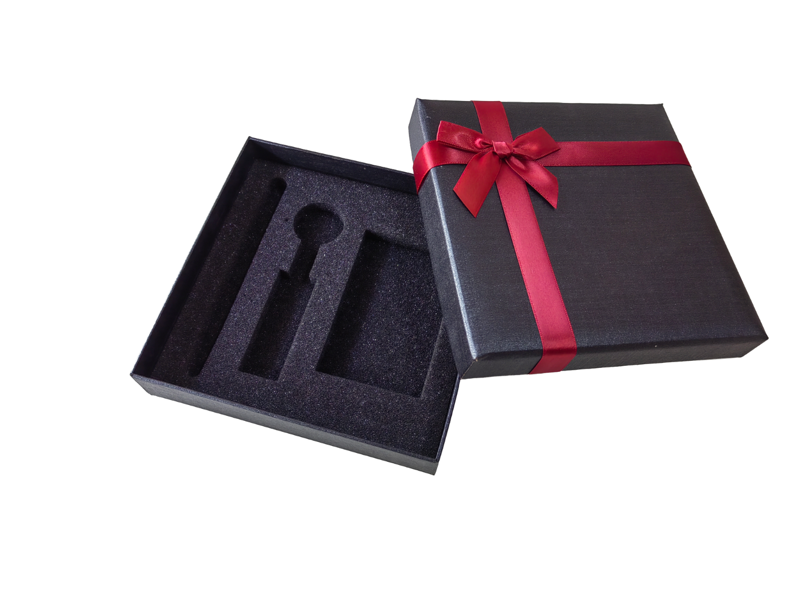 Ready-made Gift box with ribbon and sleeve