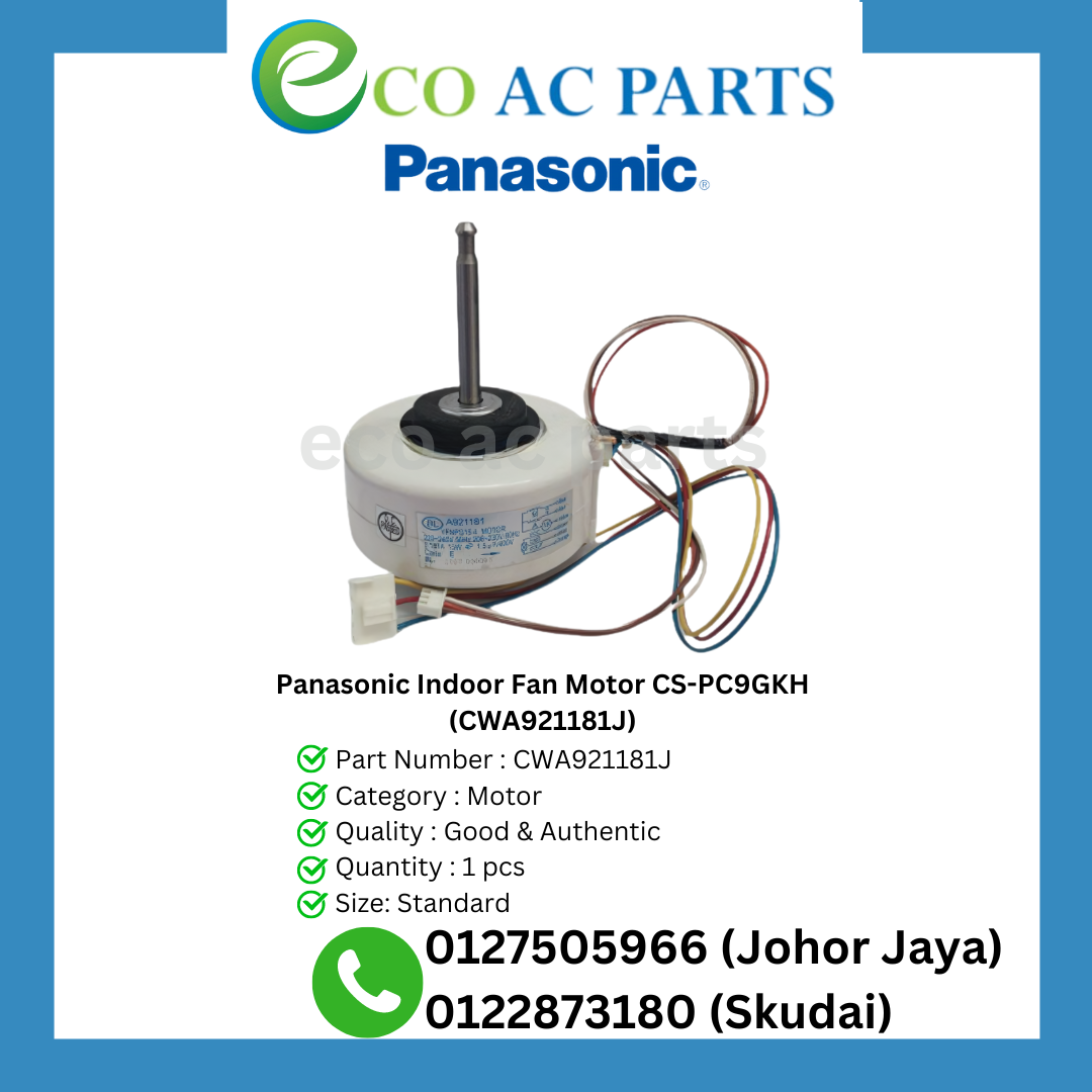 Panasonic Indoor Fan Motor CS-PC9GKH (CWA921181J)