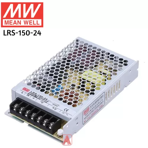 LRS-150-24 Mean Well Enclosed LRS Series 150Watt 12vdc 24vdc LRS-150-12 MEANWELL Low Profile Type