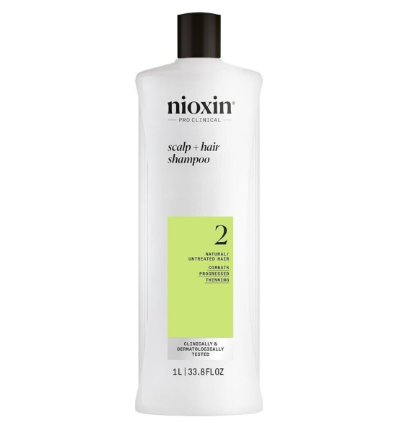 Nioxin Cleanser 2 Shampoo 1000ml (New Packing)