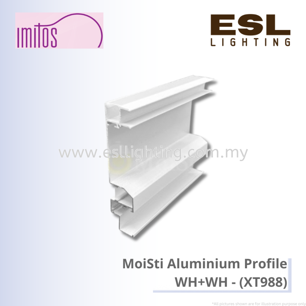 IMITOS MoiSti Aluminium Profile WH+WH - XT988