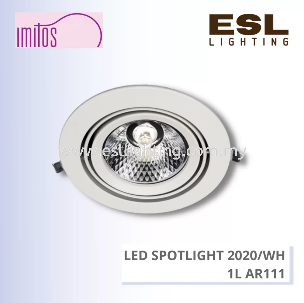 IMITOS LED SPOTLIGHT 2020/WH 1L AR111 - 2020/WH 1L