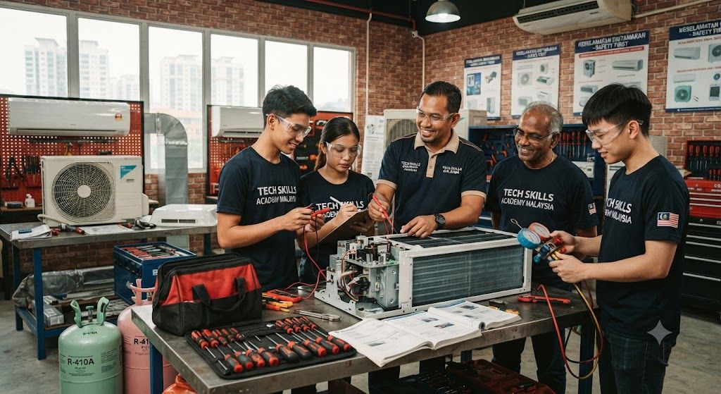 Professional HVAC repair course Malaysia
