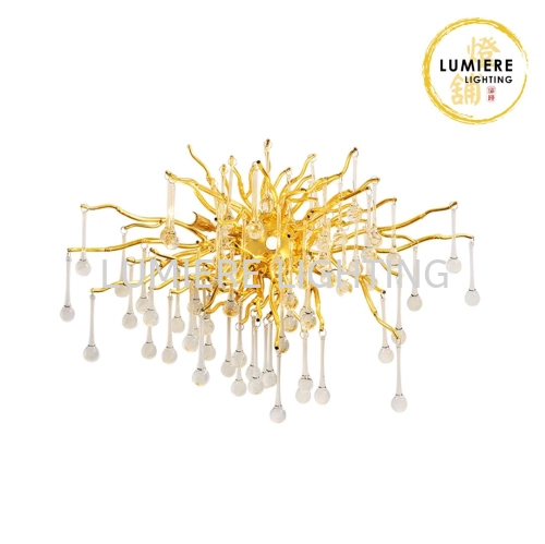 Post Modern Branch Crystal Nordic Luxury Wall Light