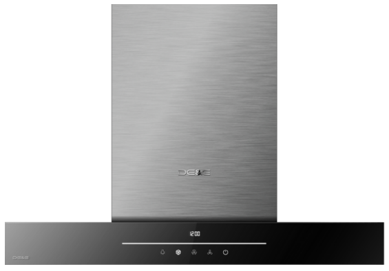 DE&E 90 Wall Mounted Chimney Hood HT 983