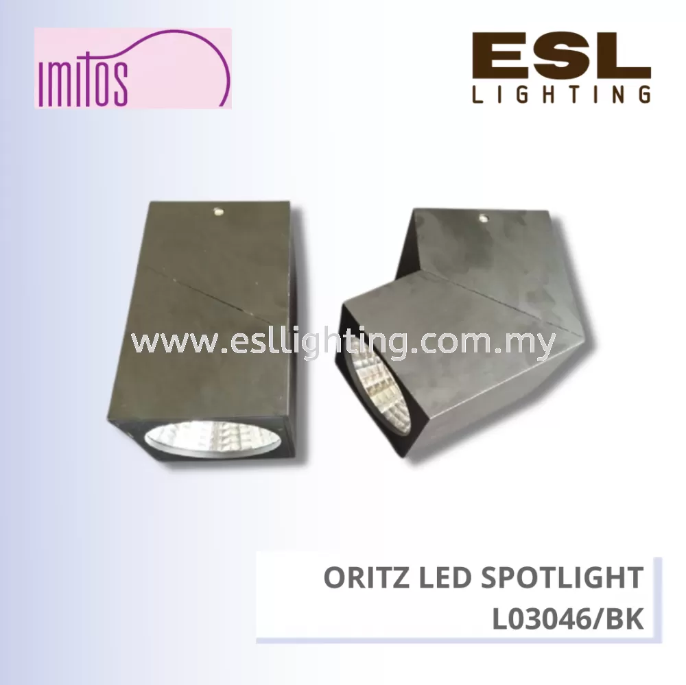 IMITOS ORITZ LED SPOTLIGHT L03046/BK 18W