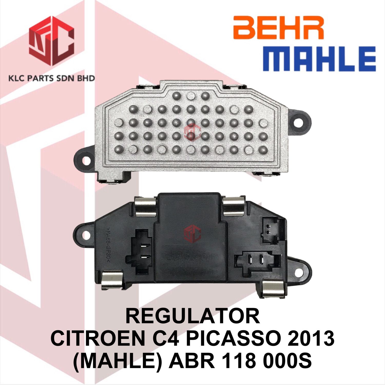REGULATOR CITROEN C4 PICASSO 2013 (MAHLE) ABR 118 000S