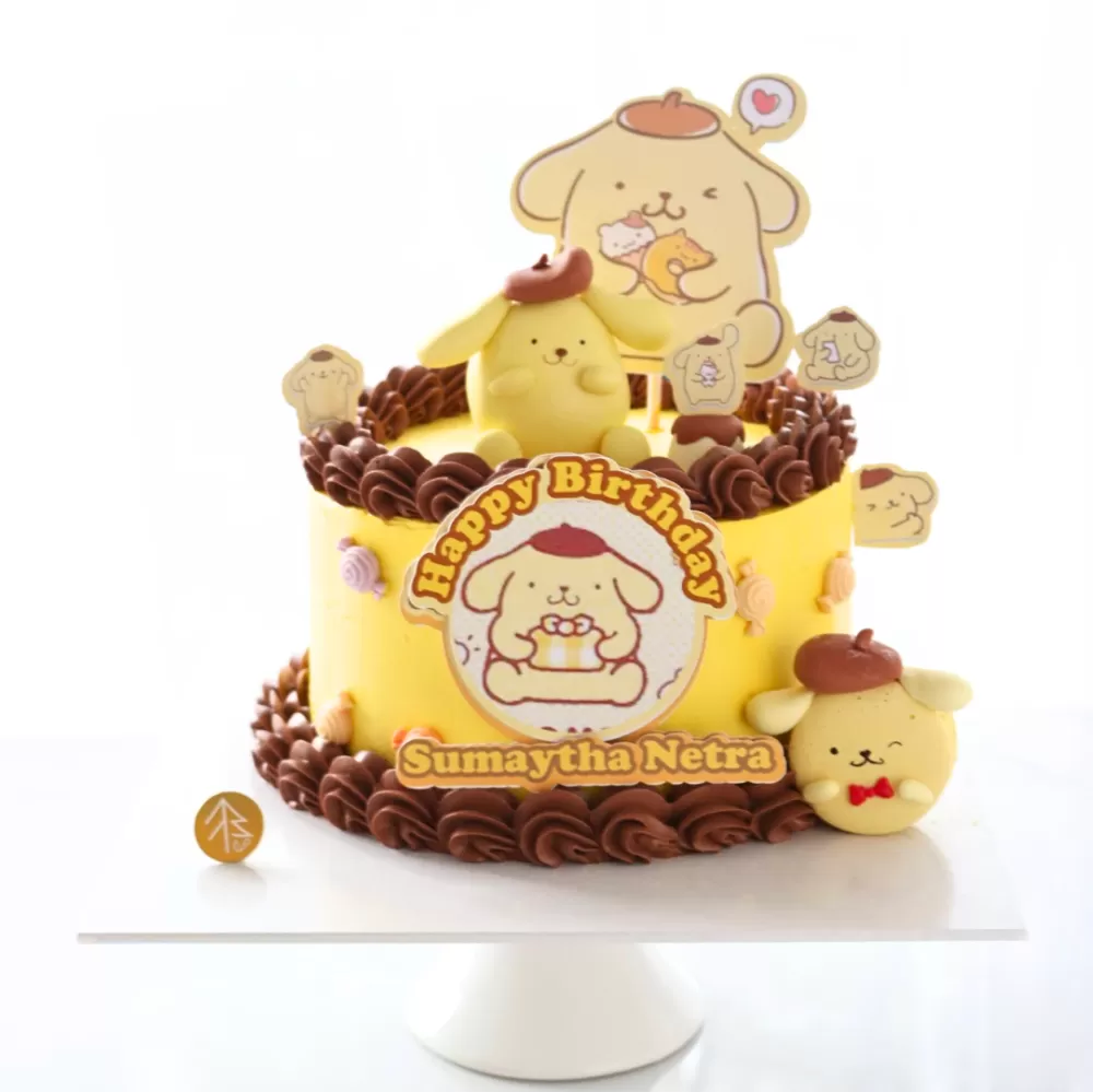 Pompompurin Cake 