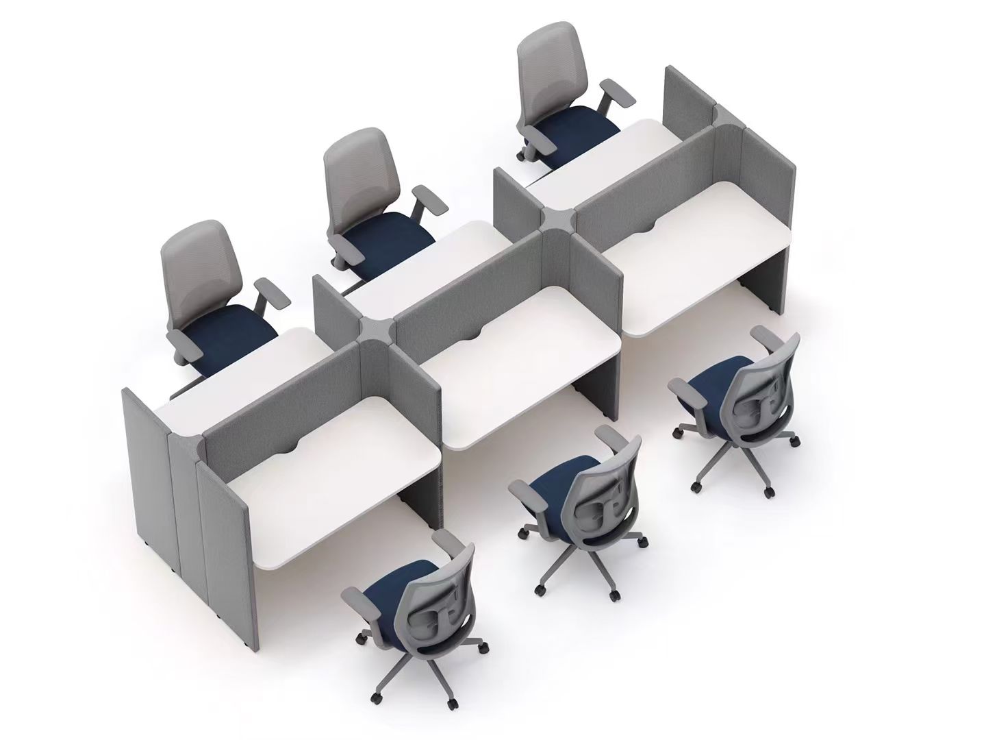 Cluster of 6 Workstation