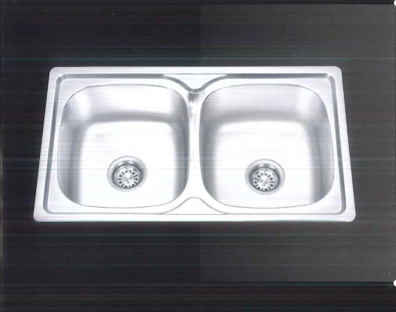 Double- Stainless Steel Sink