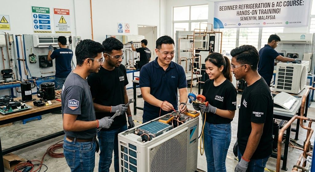 beginner refrigeration and air conditioning course