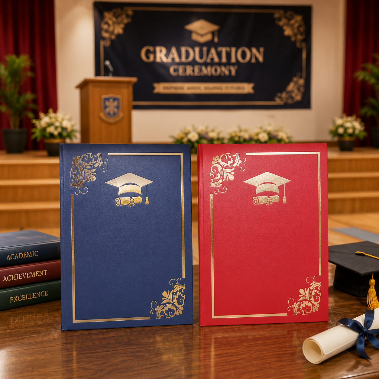 Academic Achievement Certificate Folder