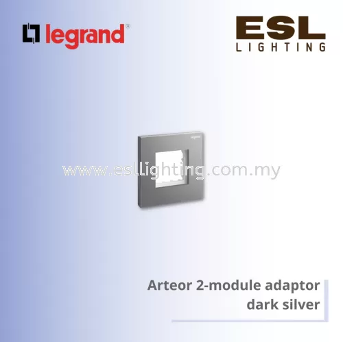 Legrand Galion™  Arteor 2-module adaptor  dark silver