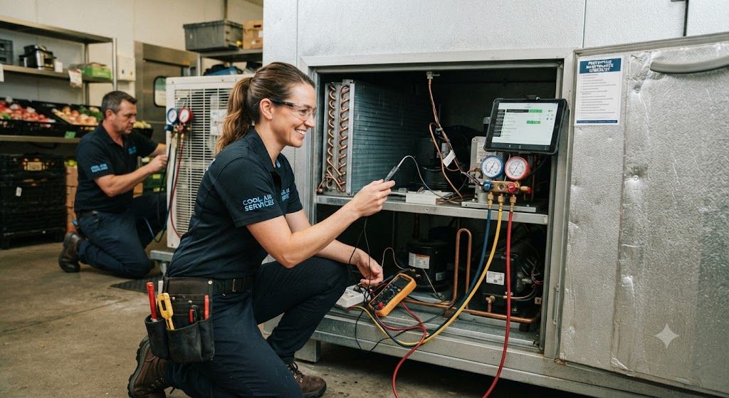 Walk-in chiller preventive maintenance