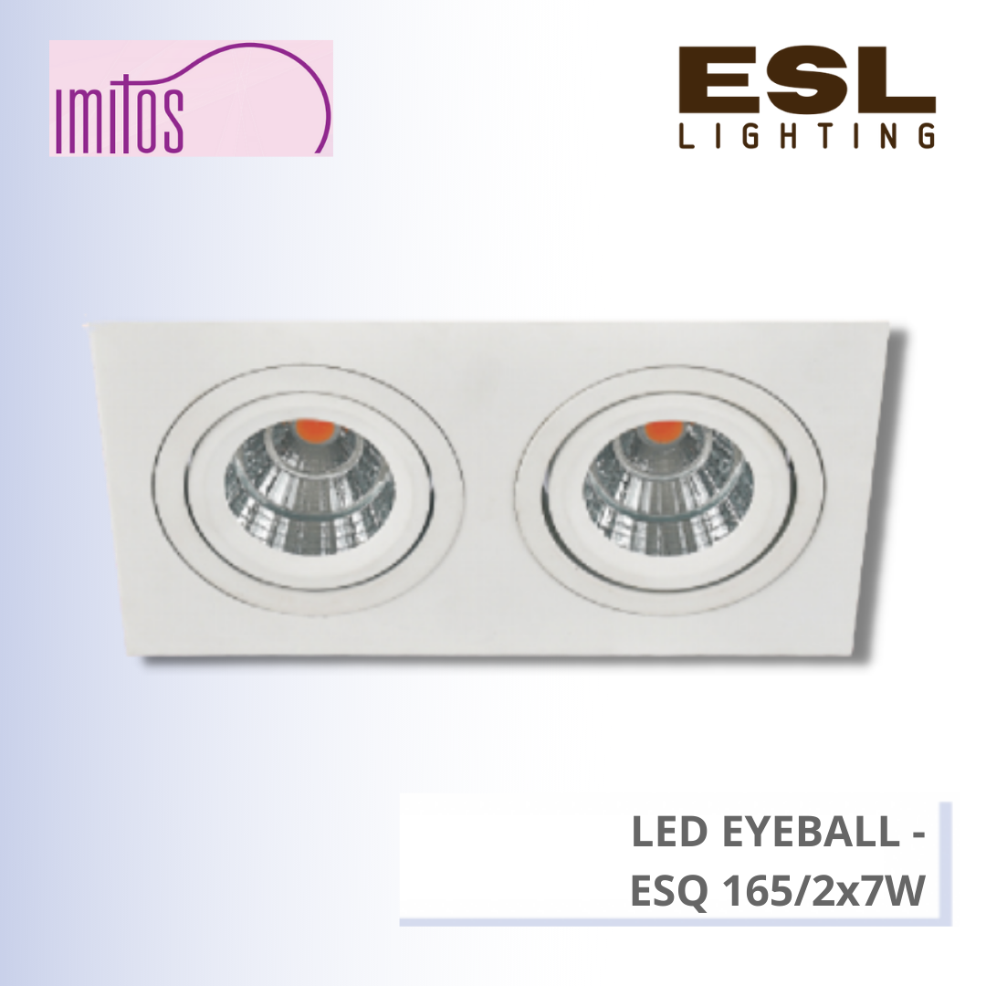 IMITOS LED EYEBALL 2x7W - ESQ 165/2x7W