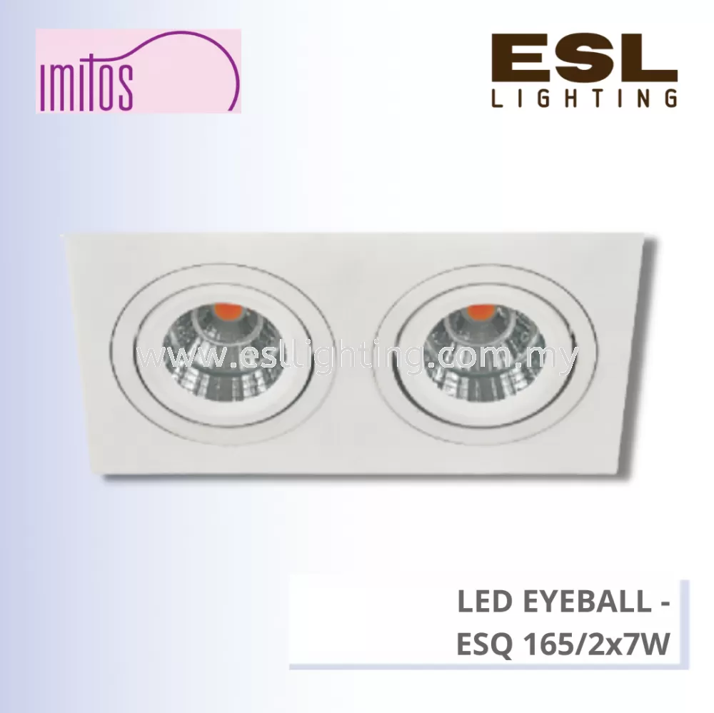 IMITOS LED EYEBALL 2x7W - ESQ 165/2x7W