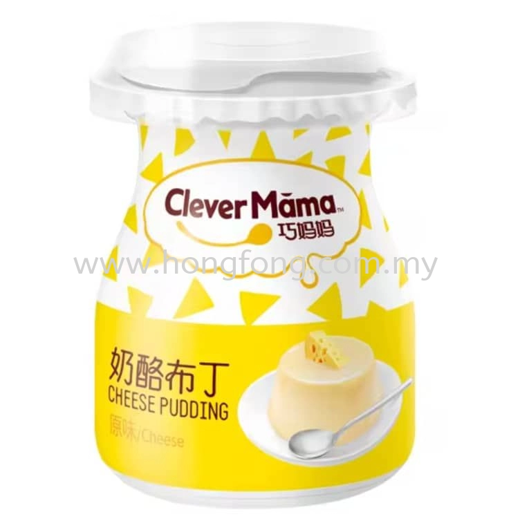 CLEVER MAMA 6'S 118G PUDDING M/PACK CUP-CHEESE 巧妈妈 芝士 布丁(18G)