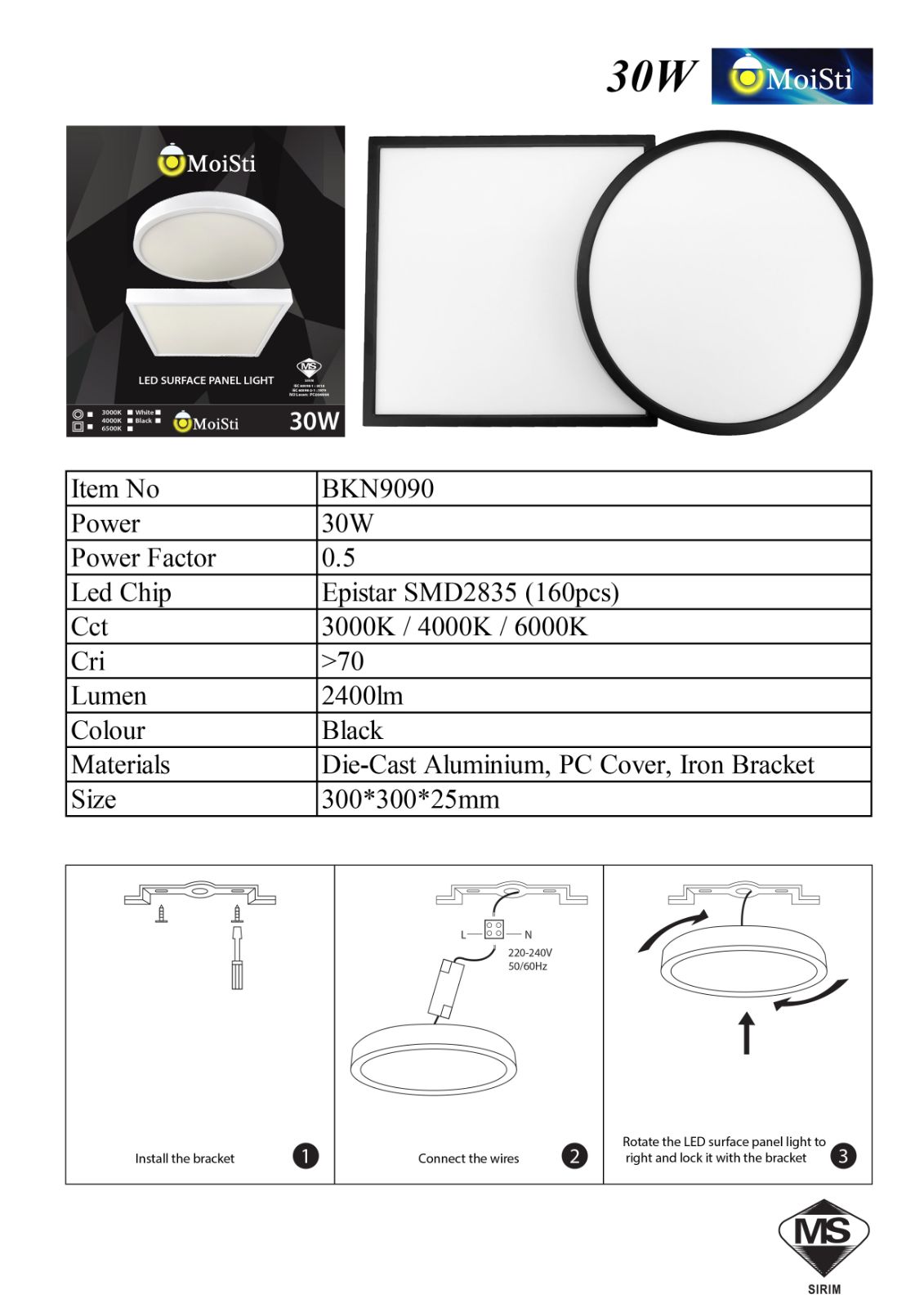 BKN9090 30W