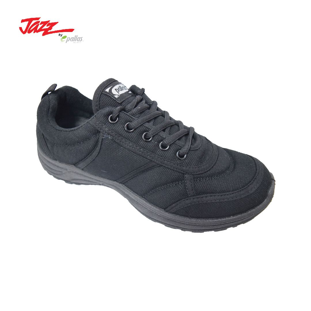 LACE-UP COMFORT BLACK SCHOOL SHOE (306/307-0218-BK)(PS.NN/PS.MN)
