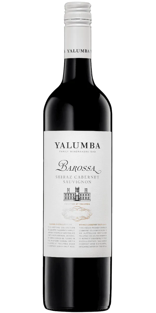 YALUMB SAMUEL'S COLLECTION BAROSSA SHIRAZ CABERNET 750ML