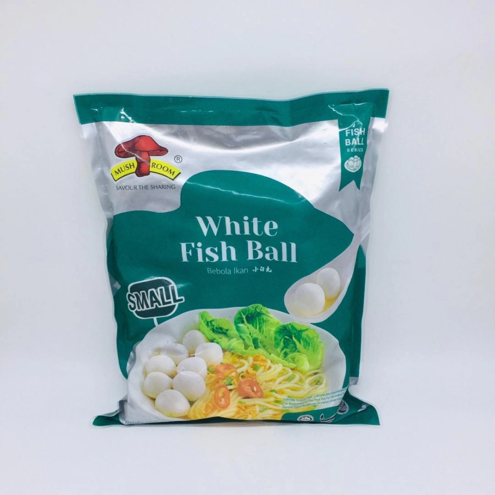 Mushroom White Fish Ball蘑菇牌小白丸500g