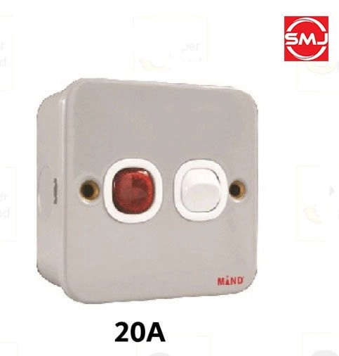 Mind 2K702 20A Double Pole Water Heater Metalclad Switch