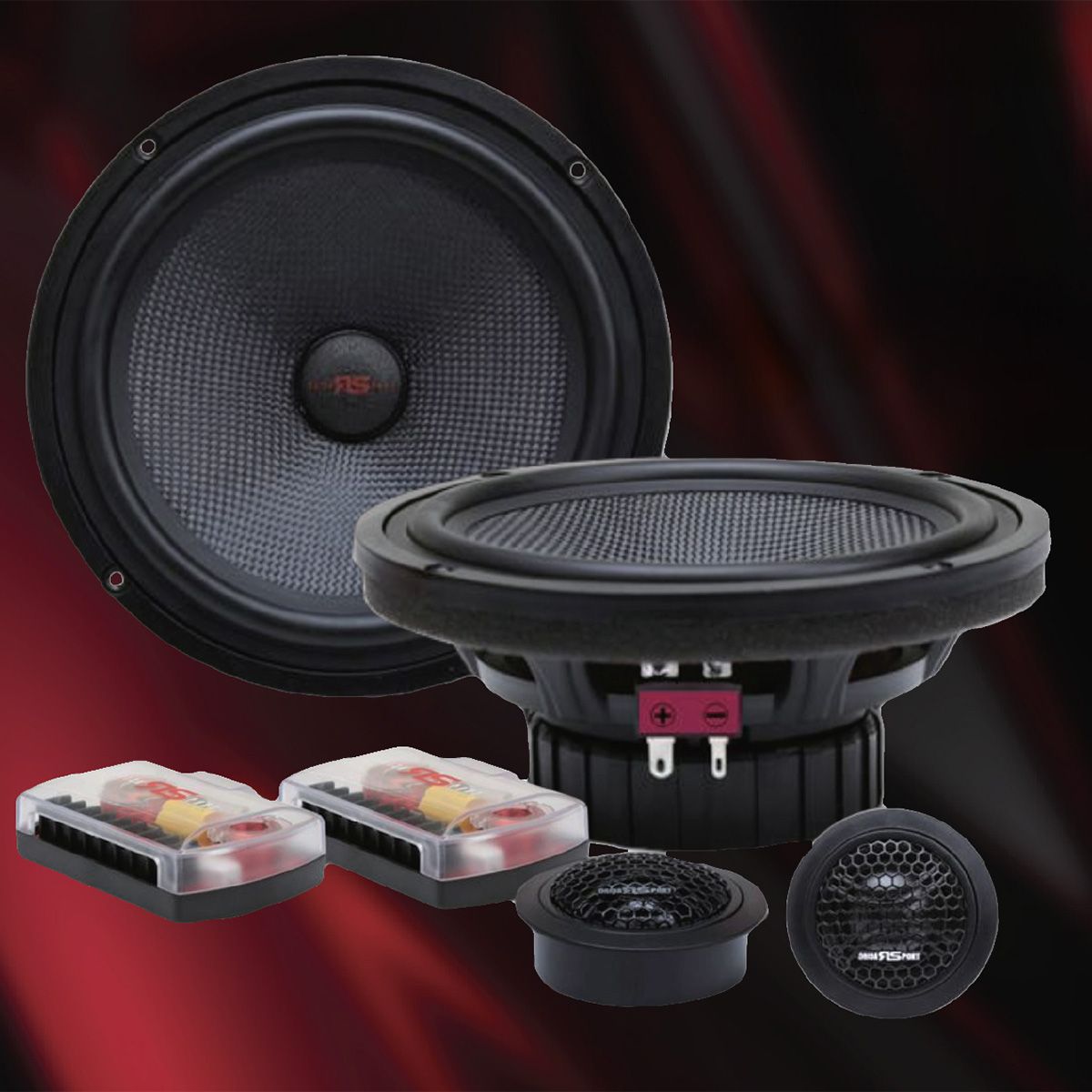 Stage-2 Premium RS-6.5 Inch 2 Way Component Speaker