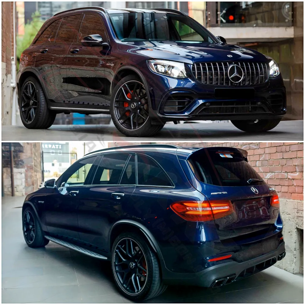 MERCEDES BENZ GLC SUV X253 PRE FACELIFT 2015 – 2019 CONVERSION GLC63 BODY KIT BUMPER