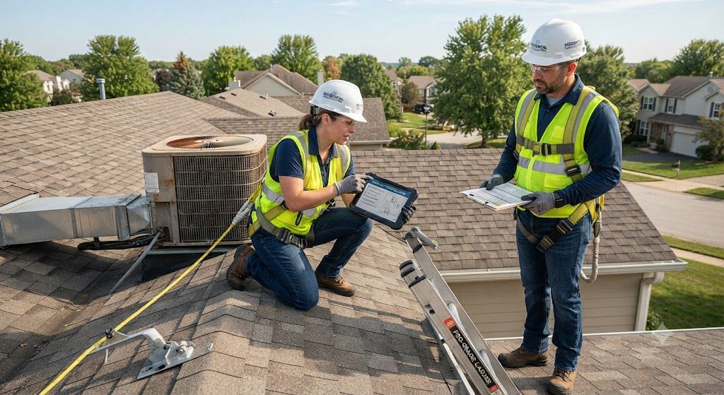 residential HVAC height safety risk evaluation