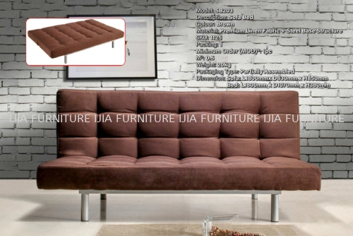 Sofa Bed - SB203 (Brown)