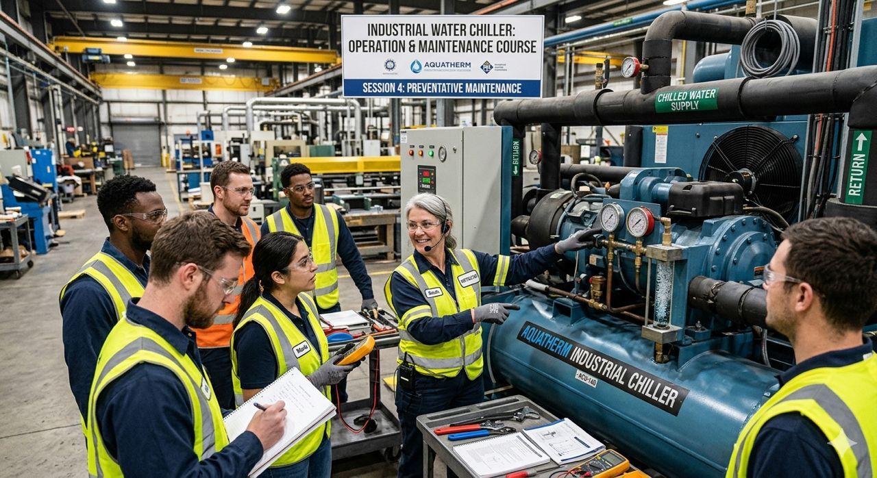 Industrial water chiller operation and maintenance course