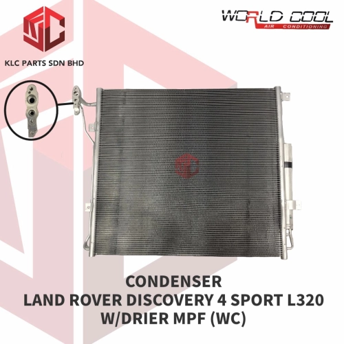 CONDENSER LAND ROVER DISCOVERY 4 SPORT L320 W/DRIER MPF (WC)
