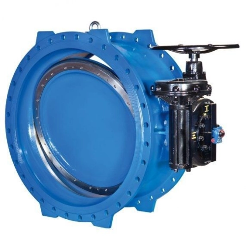 Double Flanged Eccentric Butterfly Valve