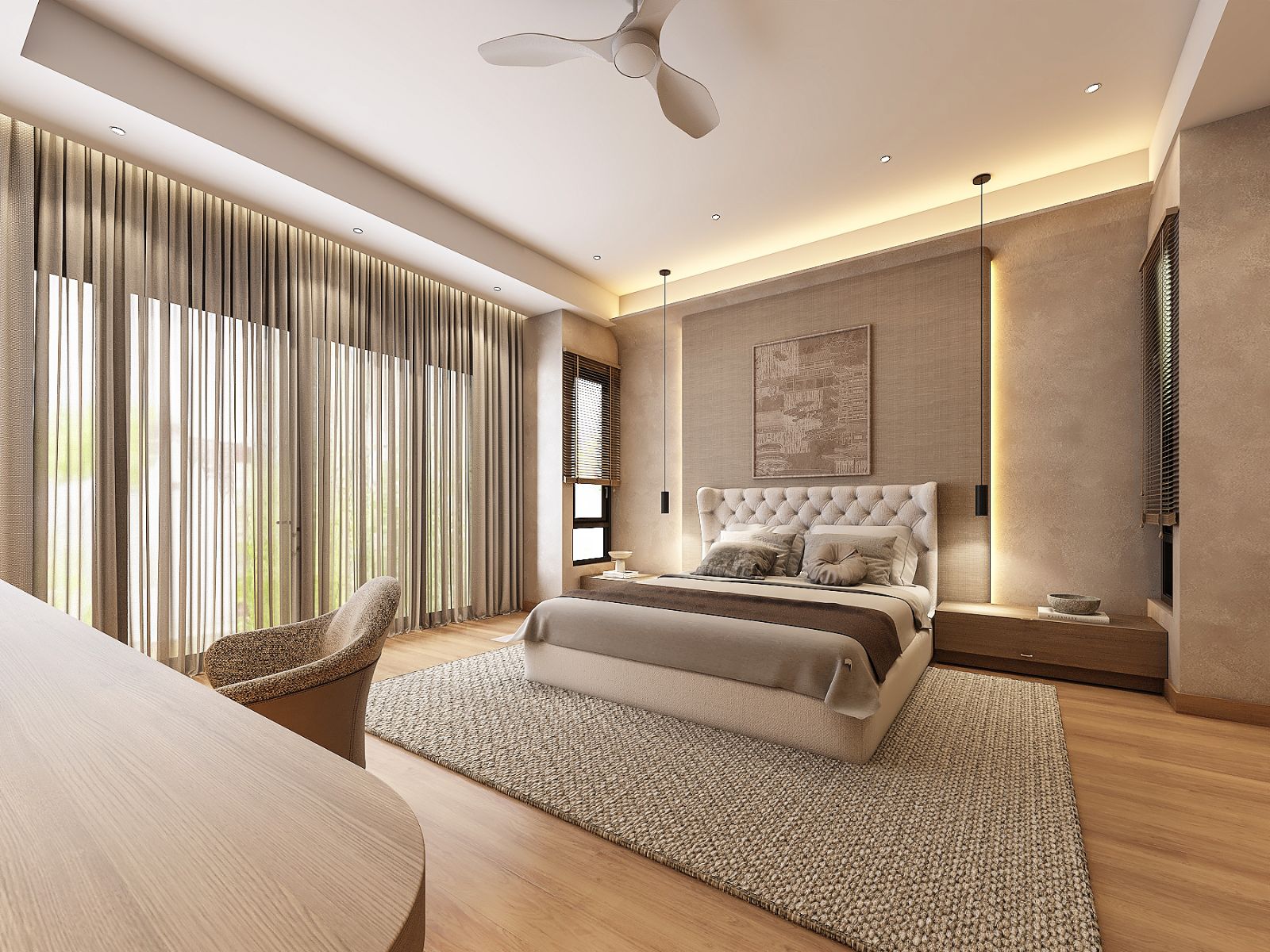 Seputeh Master Bedroom |  Interior Design | Renovation