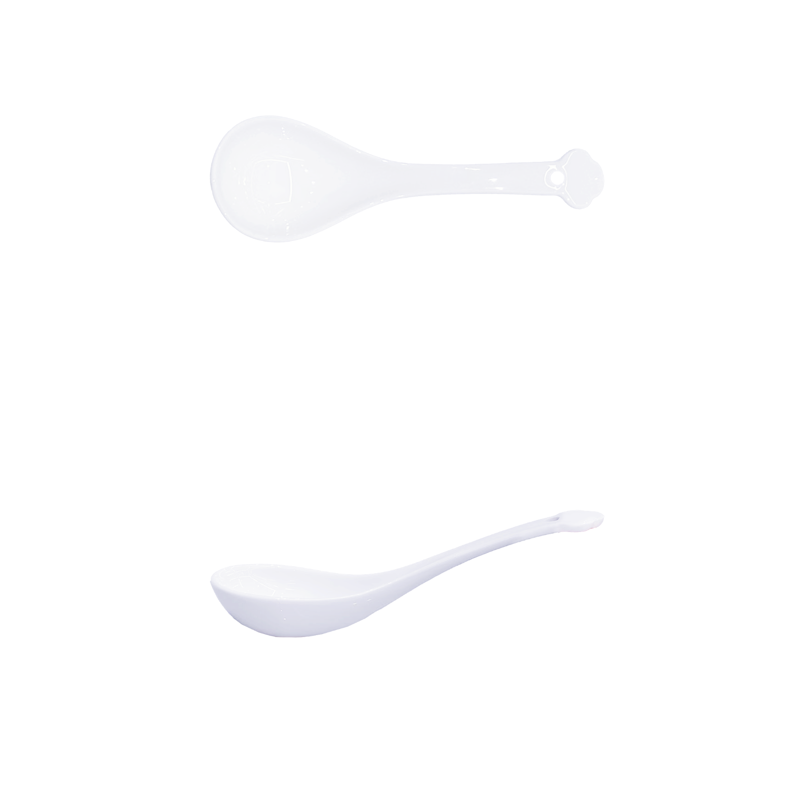 YGB-Four-leaf-soup-spoon-月光白四叶汤勺