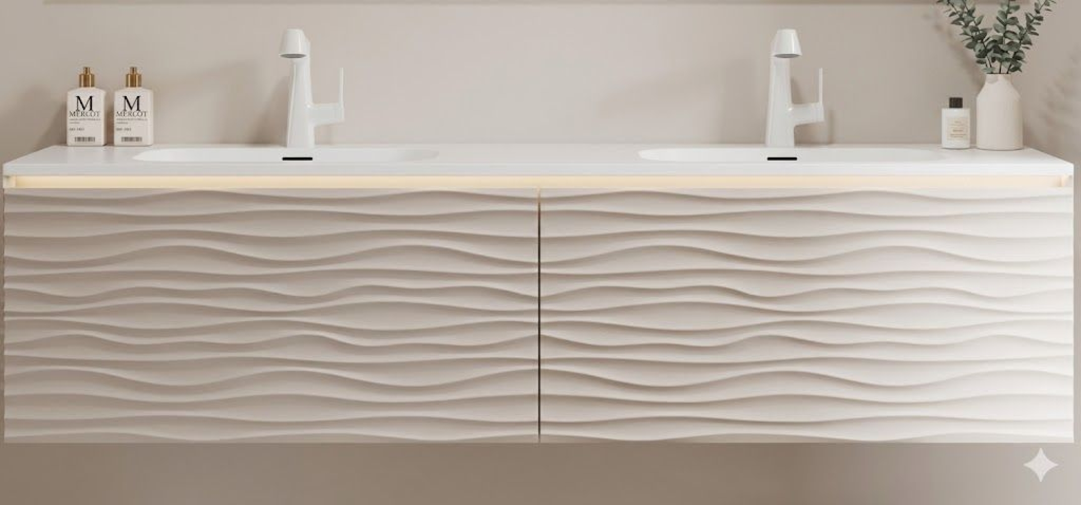 Main Cabinet With Basin #BA-HMC11-1200